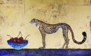Bowl of Cherries with Chettah
 - by Jackie Morris