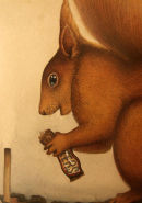 Red Squirrel [Detail]