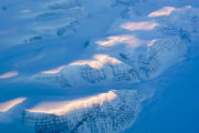 Low light over Greenland
