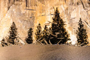 Frozen Reflections in Yosemite