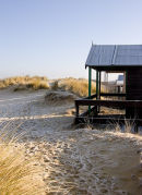 Beach hut in frosted sands - Hunstanton