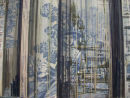 Detail of embroidery on Ardwick piece 
