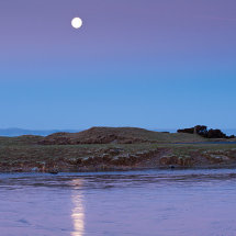 Moon reflection