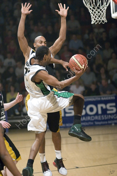 Vs Newcastle Eagles 8th April 2007