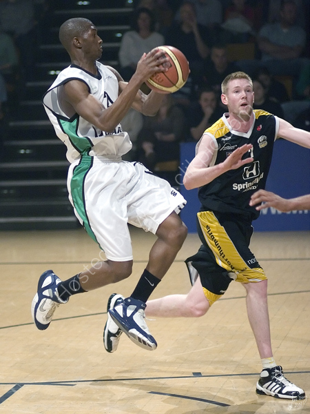 Vs Newcastle Eagles 8th April 2007