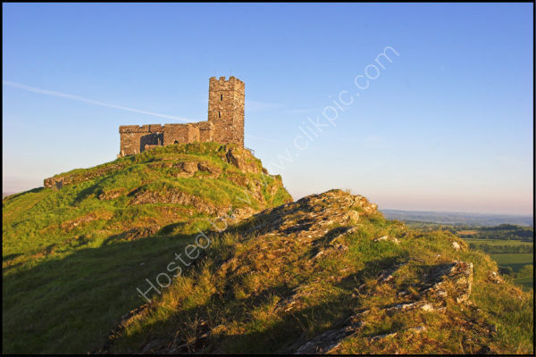 Brentor Church on the edge of Dartmoor