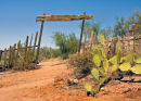 The corral at Goldfield Ghost Town
