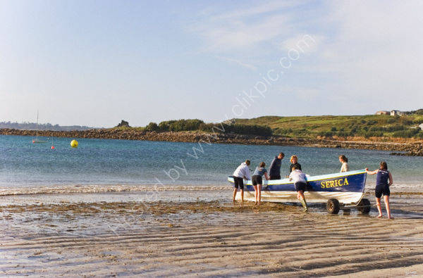 Porthmellon Beach, St Mary's, Isles of Scilly