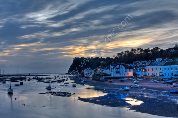 Shaldon, Devon at dawn