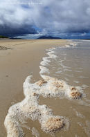 Sea foam, Isle of Harris