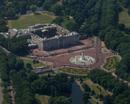 Ariel view of Buckingham Palace
