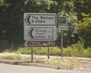 The Wallops - road sign
