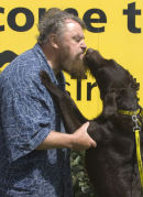 Brian Blessed & Dougal from The Underdog Show