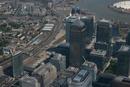 Aerial view of London