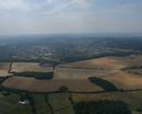 Aerial view of Kent Countryside