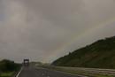 Rainbow over Motorway