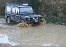 Defender in water