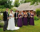 Wedding party at Bunratty Folk Park