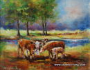 The Whey Most Travelled (10 x 12 inches)