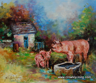 Stand by Your Ham ! (10 x 14 inches)