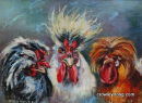 Punk Plumage (12 x 16 inches)