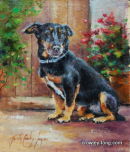 Master of the House (12 x 10 inches)
