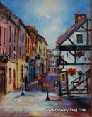 A Glimpse of Old Enniscorthy (16 x 12")