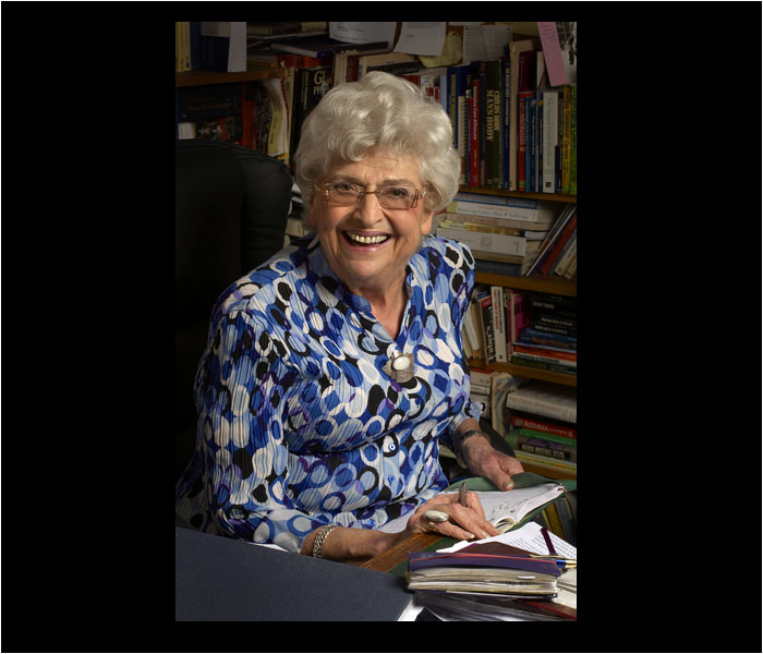 Famous journalist, campaigner and agony aunt Clare Rayner