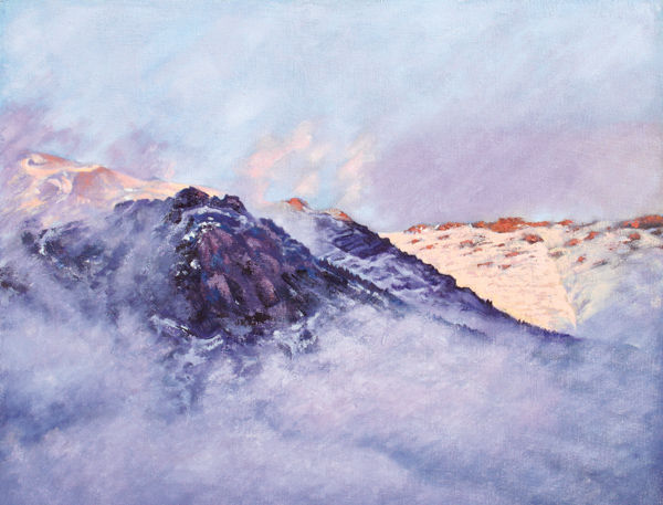 Sunset on Pe�abon, Trev�lez