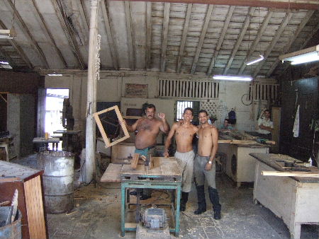 Joinery workshop, Santiago