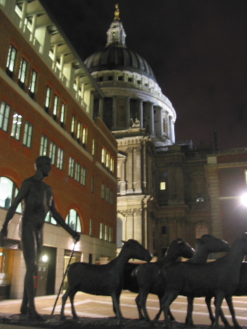 Sheep at St Paul's