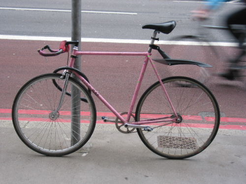Chained bicycle