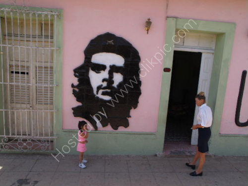 Che Guevara image, Trinidad Town