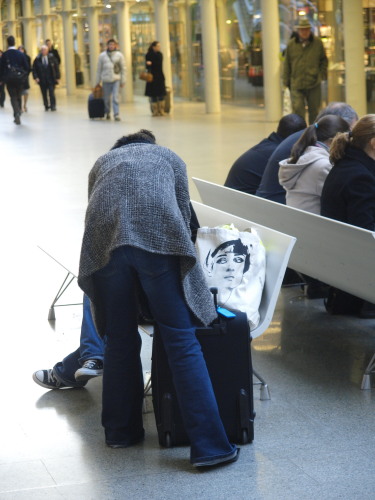 Traveller, St Pancras