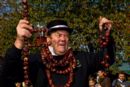 King Conker David Jakins at the annual World Conker Championships 
