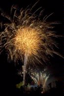 Annual Fireworks display at Kenilworth Castle on Guy Fawkes or Bonfire night