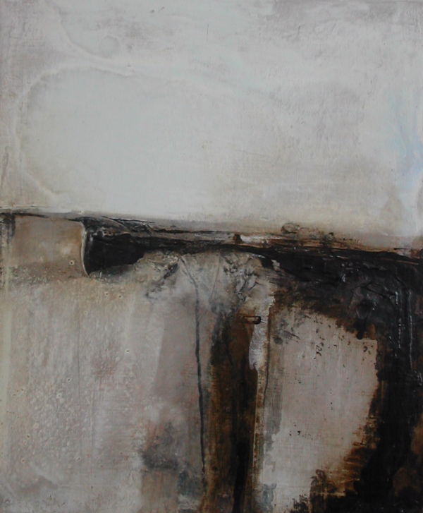 Mist No.2 60x50cm Mixed Media on canvas. SOLD