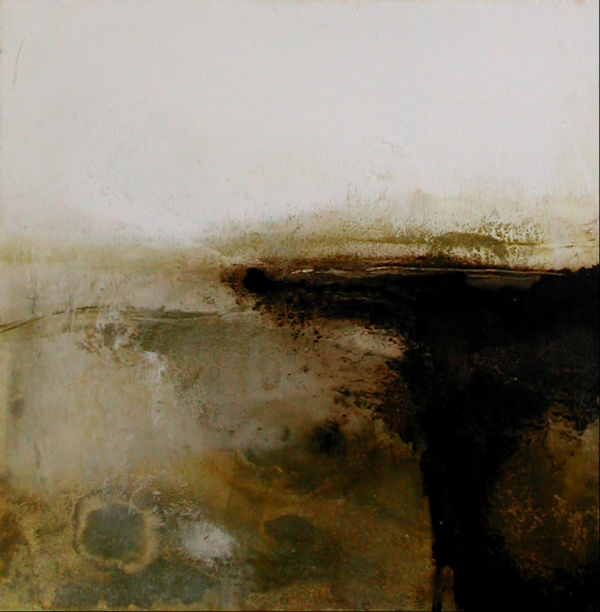 Looking to you mixed media on canvas 40x40cm SOLD