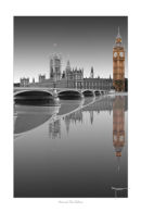 Westminster Reflection Black & White