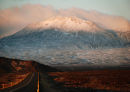 Iceland mountain road
