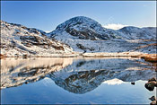 Great End over Styhead Tarn