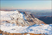 Langdale Pikes from Glaramara