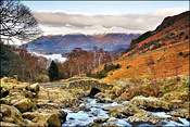 Ashness Bridge in Winter