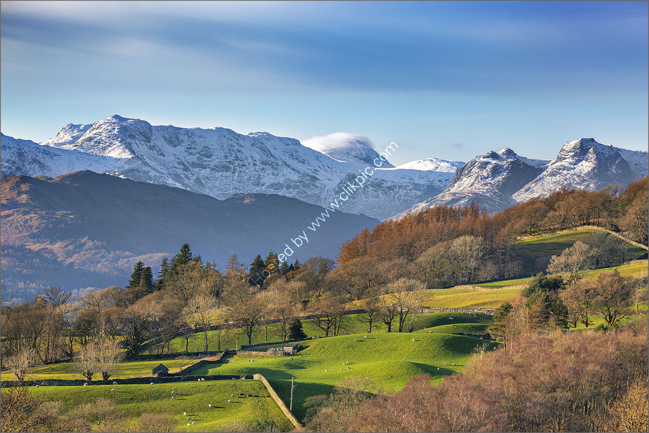 Bowfell Range.