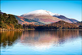 Blencathra over Derwentwater