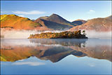 Causey Pike over Derwentwater