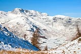 Bowfell from Lingmoor Fell