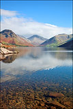 Great Gable over Wastwater