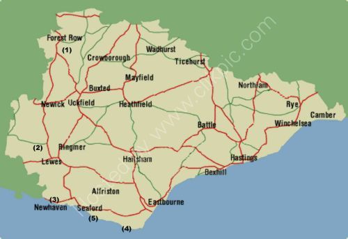 Locations for landscape photography in East Sussex