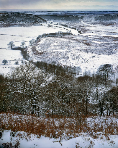 'Snow over the Hole of Horcum'
